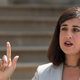 Nicole Malliotakis in 2017 during her campaign for NYC Mayor, which she lost to Bill DeBlasio. :)